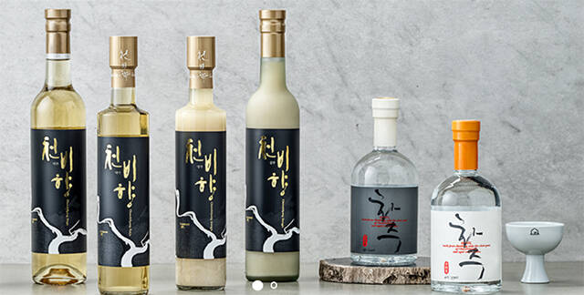 좋은술의 천비향 약주 15도가 올해 우리술 품평회 대통령상을 수상했다./좋은술 홈페이지 캡처