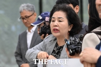  '공천개입' 김영선 특검 출석…