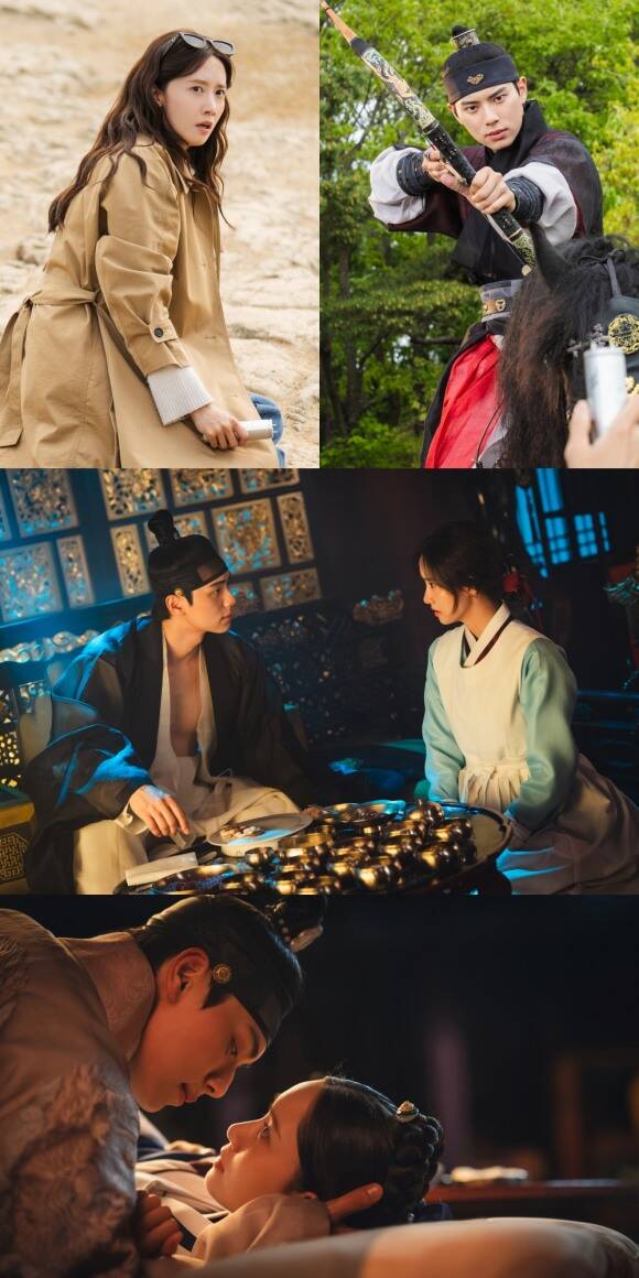 tvN 새 토일드라마 폭군의 셰프가 임윤아와 이채민의 투샷을 공개하며 두 사람의 케미를 자랑했다. /tvN