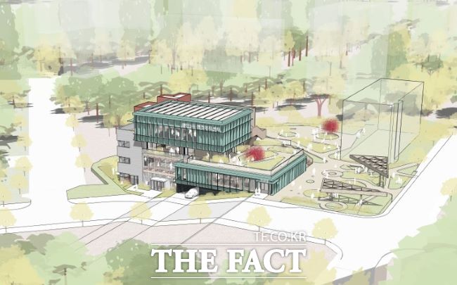 매탄1동 행정복지센터 신축 설계 공모 당선작. /수원시