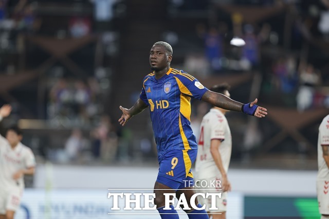 녹슬지 않은 파괴력을 보이고 있는 울산의 말컹./K리그