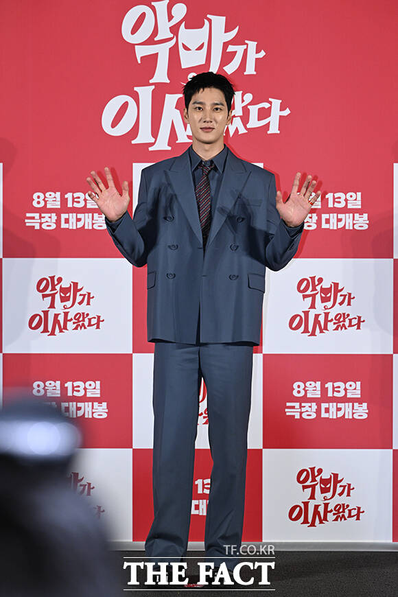 무해한 청년 길구로 분한 안보현은 감독님이 많이 투영된 캐릭터라서 감독님께 의지를 많이 했다고 회상했다. /서예원 기자