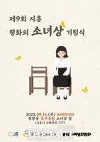  시흥시, '시흥 평화의 소녀상 기림식' 14일 개최