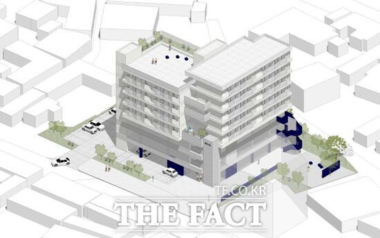 국토교통부 주관 2025년 특화 공공임대주택 공모 사업에 선정된 광명 일자리연계형 특화주택의 조감도./경기도