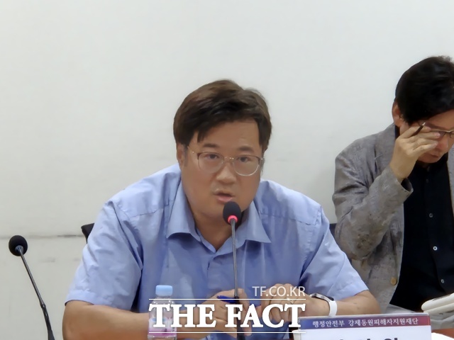 행정안전부 산하 일제강제동원피해자지원재단의 서인원 팀장은 7일 국회의원회관에서 개최된 세미나를 통해 올해 말까지 승선인 최종 인원을 추산한다는 계획을 밝혔다. /송호영 기자