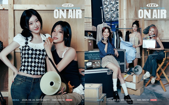 그룹 있지가 9월 20일 오후 5시 서울 강서구 KBS아레나에서 네 번째 공식 팬미팅 온 에어를 개최하고 팬과 만난다./JYP엔터테인먼트