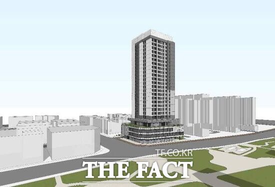 국토교통부 주관 2025년 특화 공공임대주택 공모 사업에 선정된 동두천 지역제안형 특화주택의 조감도./경기도