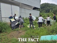  대전보호관찰소, 세종시 버섯농가 긴급수해복구 사회봉사