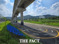 용인시 처인구, 경안천 자전거 연습장 조성