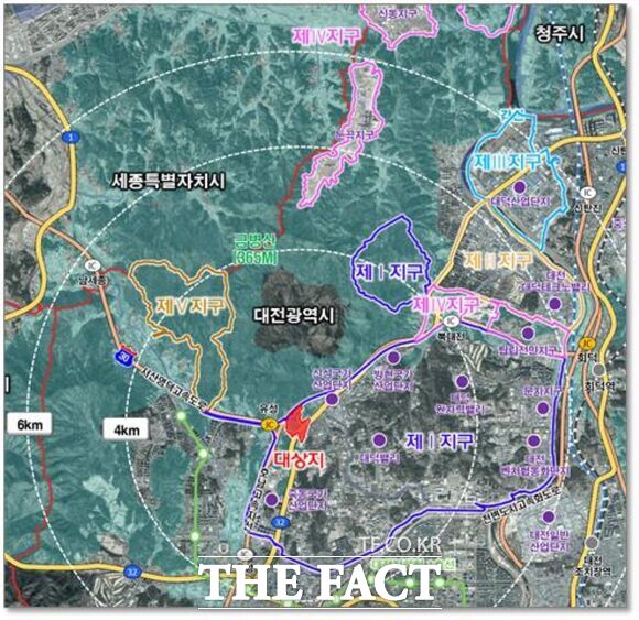 대전 하기지구 국가산단 위치도./대전도시공사