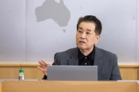  장인화 포스코그룹 회장, 이앤씨 현장 방문…안전특별진단TF 회의