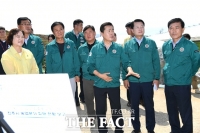  경남도의회, 진주 등 농업 피해 복구상황 점검