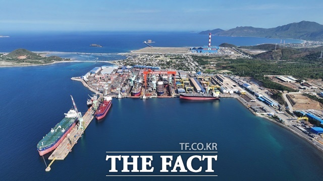 HD현대베트남조선 야드 전경. /HD현대