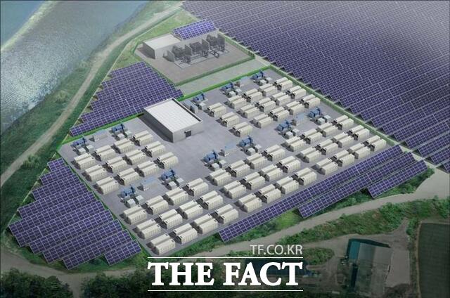 전남개발공사가 참여하는 무안군 80㎿ 규모 BESS 사업 조감도/전남개발공사