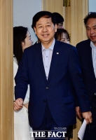  과학기술원 총장 간담회 참석하는 구윤철 부총리 [포토]