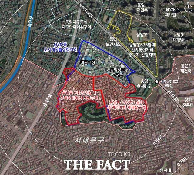 은평구 응암동 다래마을이 노후 주택가에서 공공임대 617세대를 포함해 총 2942세대 규모의 공동주택 단지로 새롭게 태어난다./서울시