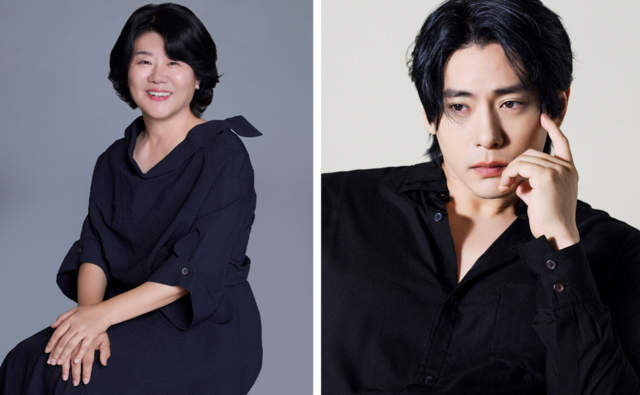 배우 이정은(왼쪽)과 유태오가 제30회 부산국제영화제(BIFF) 올해의 배우상 심사위원으로 나서 신예 배우들의 연기를 직접 심사하고 시상한다. /애닉이엔티, 비트닉