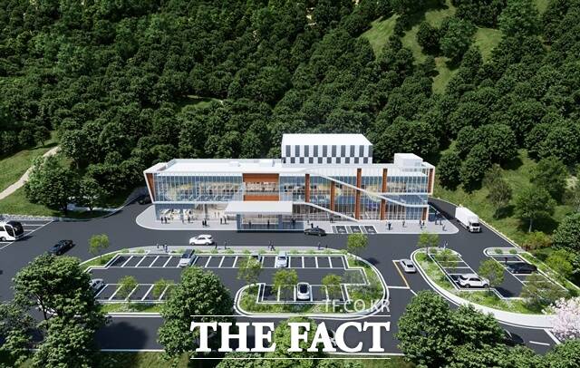 거창군 화장시설 조감도 /거창군