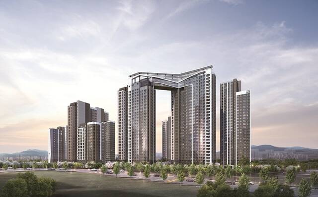 현대건설은 오는 14일 경기도 과천시 주암장군마을 일대에 선보이는 하이엔드 주거 단지 디에이치 아델스타 견본주택을 연다고 13일 밝혔다. /현대건설