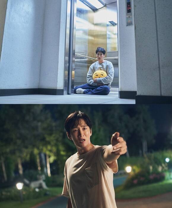 안보현은 무미건조한 일상을 보내는 청년 백수로, 새벽마다 악마로 깨어나는 선지의 특별한 비밀을 듣게 되고 그의 보호자가 되는 험난한 아르바이트를 시작하게 되는 길구 역을 맡아 열연을 펼친다. / CJ ENM