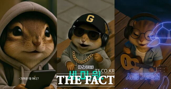 경기관광공사 AI 다람쥐 달G 이미지 /경기관광공사