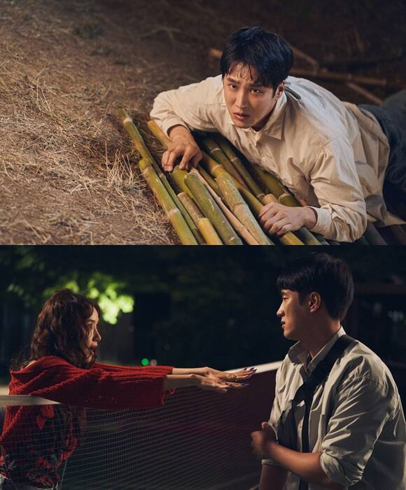 안보현은 저의 연기를 보시고 웃는 스태프들을 보니까 선한 역할의 영향력이라는 게 있다는 걸 느끼게 됐다고 소감을 전했다. /CJ ENM