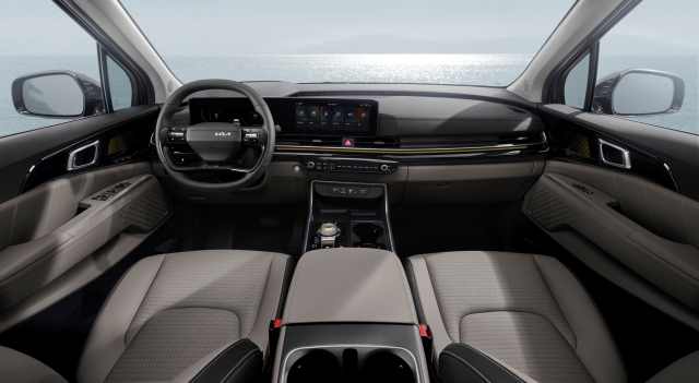 The 2026 카니발 내장. /기아