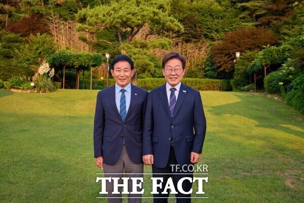 사진은 지난 6월 23일 이재명 대통령 초청 대통령실 방문 모습./의원실