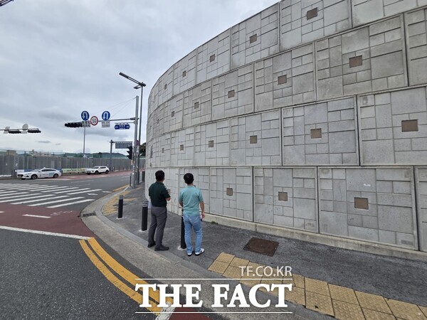 대전시 건설관리본부가 관내 보강토 옹벽에 대한 특별 안전점검에 나선다. /대전시