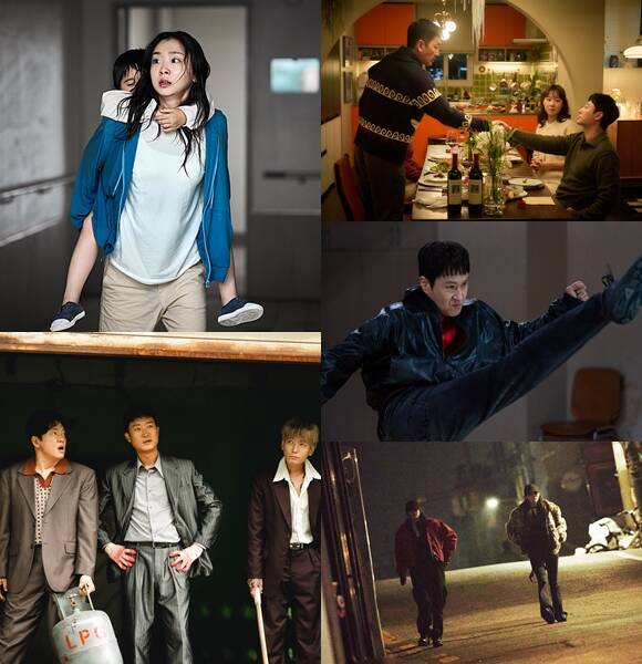 대홍수 윗집 사람들 짱구 프로젝트 Y 보스(왼쪽 위부터 시계방향)이 제30회 부산국제영화제 한국영화의 오늘 - 스페셜 프리미어 섹션에 초청됐다. /부산국제영화제