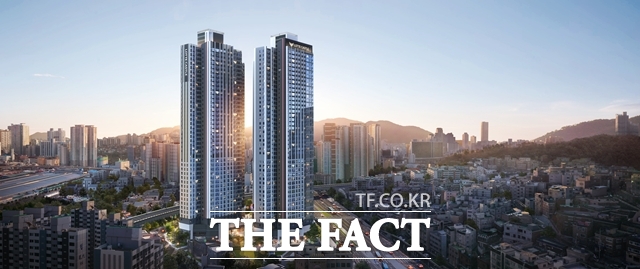 가야역 롯데캐슬 스카이엘 조감도. /롯데건설