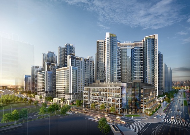 롯데건설은 19일 잠실미성크로바아파트 주택재건축사업을 통해 선보이는 잠실 르엘의 사이버 견본주택을 오픈하고 본격적인 분양에 나선다. /롯데건설