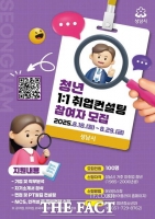  성남시, 미취업 청년 100명에 3개월간 1대1 취업 컨설팅