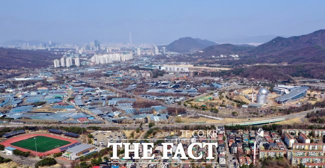 과천과천지구 전경 /과천시