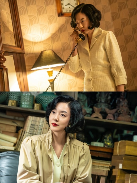 배우 임수정은 디즈니+ 시리즈 파인: 촌뜨기들에서 양정숙 역을 맡아 지금까지와는 다른 결의 캐릭터를 표현하며 호평을 얻었다. /월트디즈니 컴퍼니 코리아