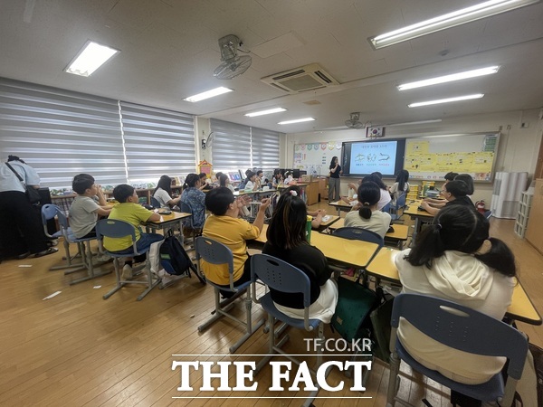 지난해 진행된 찾아가는 기후학교 모습. /대전시