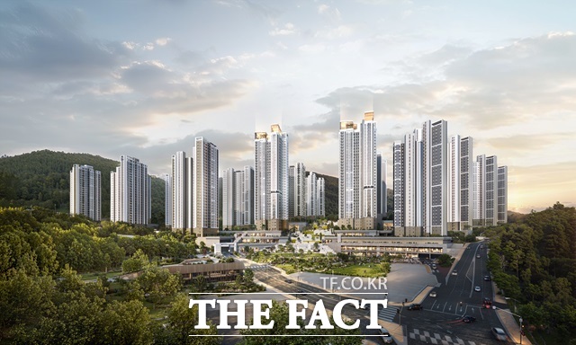 서울시는 21일 노원구 백사마을 재개발사업 정비계획변경안을 최종 고시했다고 밝혔다. 백사마을 조감도./서울시