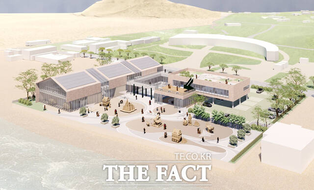 태안 샌드뮤지엄 조감도 /태안군