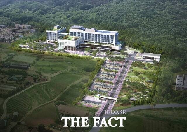 경찰병원 조감도. /충남도