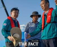  하승철 하동군수, 고수온 해상가두리 양식장 점검
