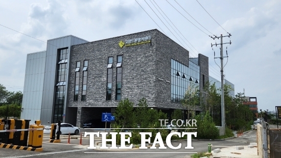 고양시에 위치한 고양드론앵커센터 전경. /고양시