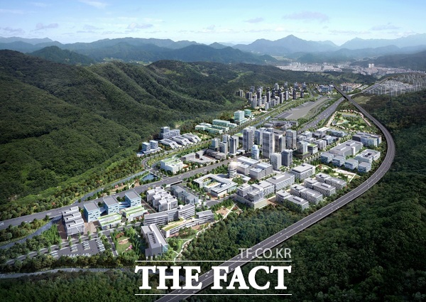 안산산단 조감도./대전시