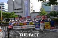  완주군의회, 완주-전주 통합 반대 출근길 캠페인
