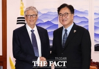  우 의장, 빌 게이츠 만나 