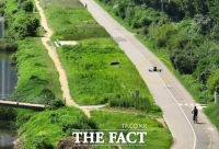  안양시, 드론으로 하천에서 계도 방송…안전한 곳 이동 유도