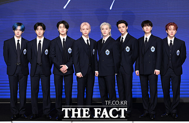 스트레이 키즈는 22일 정규 4집 KARMA 발매 간담회를 개최하고 스테이(팬덤명)와 함께 만든 성과, 노력과 성장의 결실을 맺은 작품이라고 확신한다고 밝혔다. /남용희 기자