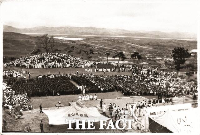 수십 년 전 치러진 백제문화제 장면. /부여군