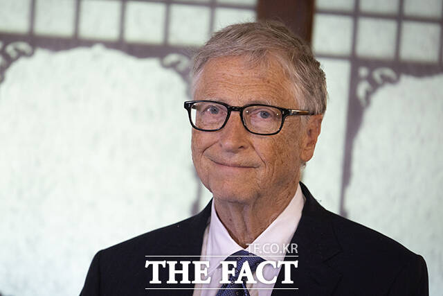 빌 게이츠 게이츠재단 이사장이 지난 21일 서울 삼청동 국무총리 서울공관에서 열린 오찬 회동에 참석하고 있다. /청사사진기자단