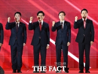  국힘 당대표 선거 과반 득표 실패…'반탄' 김문수·장동혁 결선