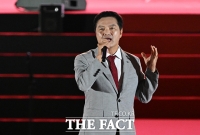  비전발표하는 김태우 최고위원 후보 [포토]